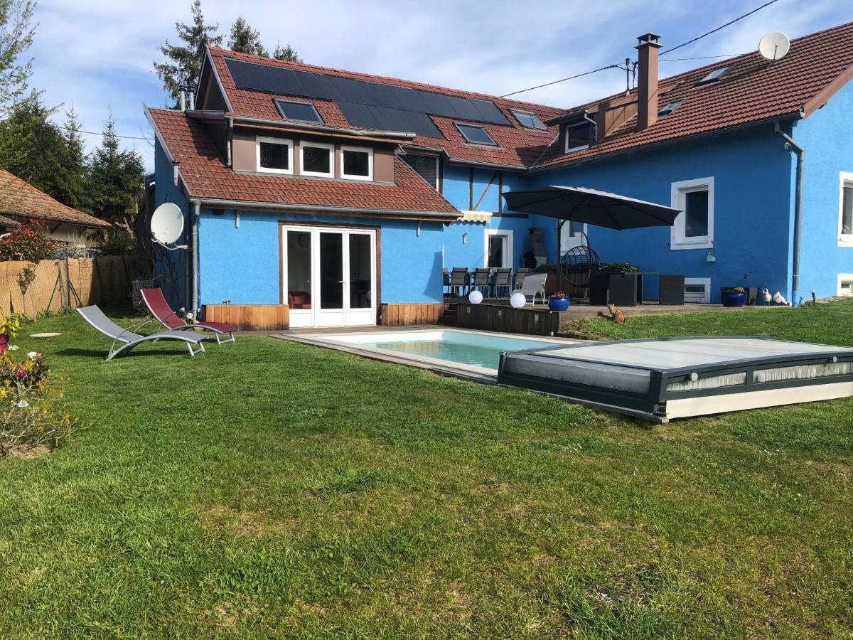 La Maison Bleue Altenbach Exteriör bild